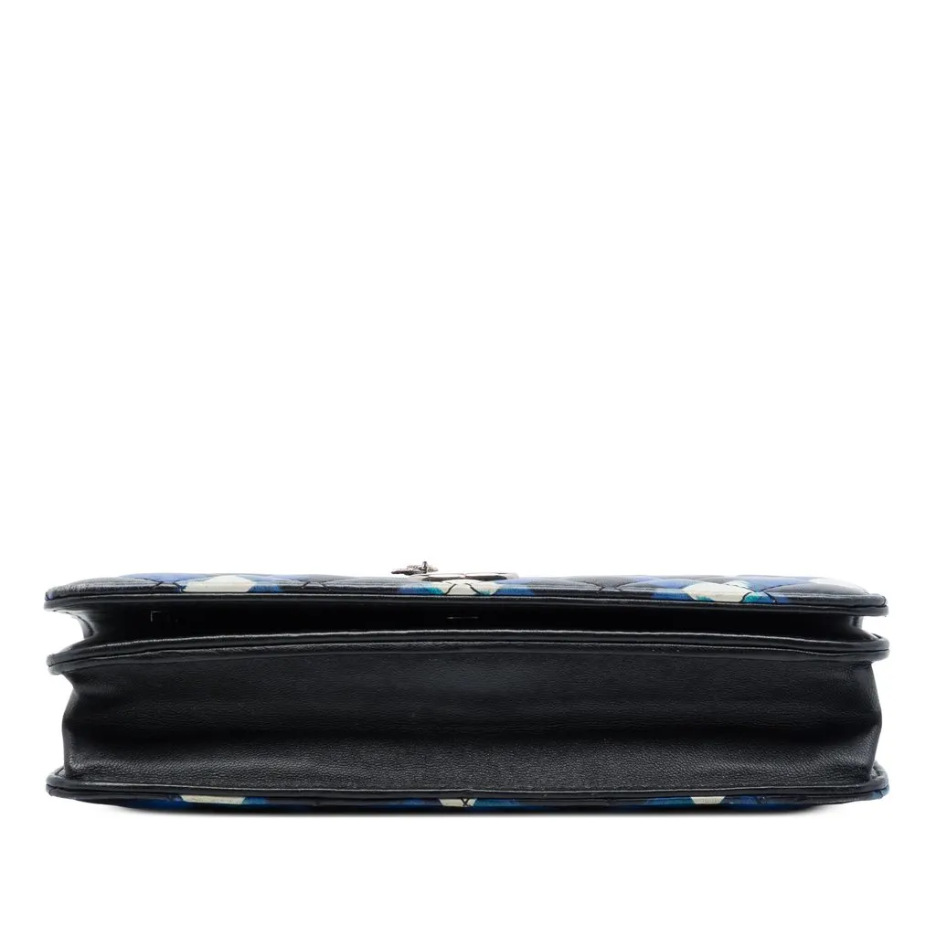 Chanel Airline Quilted Lambskin Wallet on Chain Black Leather Very good - Inside View