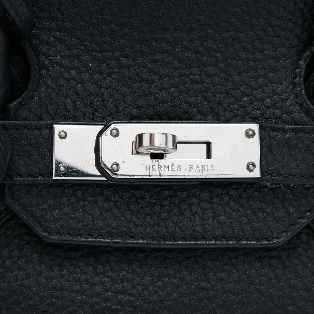 Hermès Togo Birkin Retourne 35 Black Leather Very good - Box View