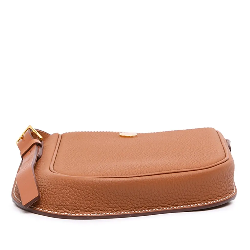 Hermès Togo Perspective Cavaliere 21 Brown Leather Very good - Inside View