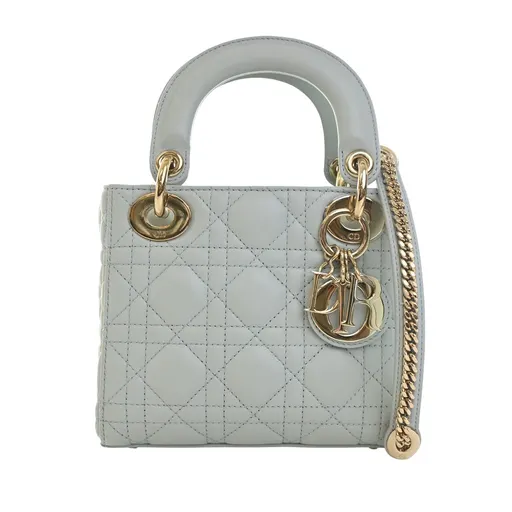 Dior Mini Lambskin Cannage Lady Dior