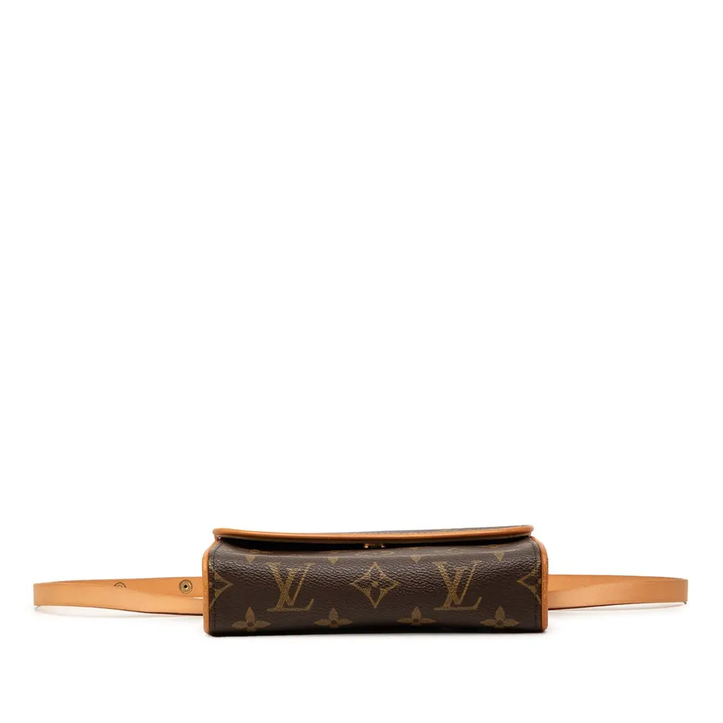 Louis Vuitton Monogram Pochette Florentine Brown Very good - Inside View