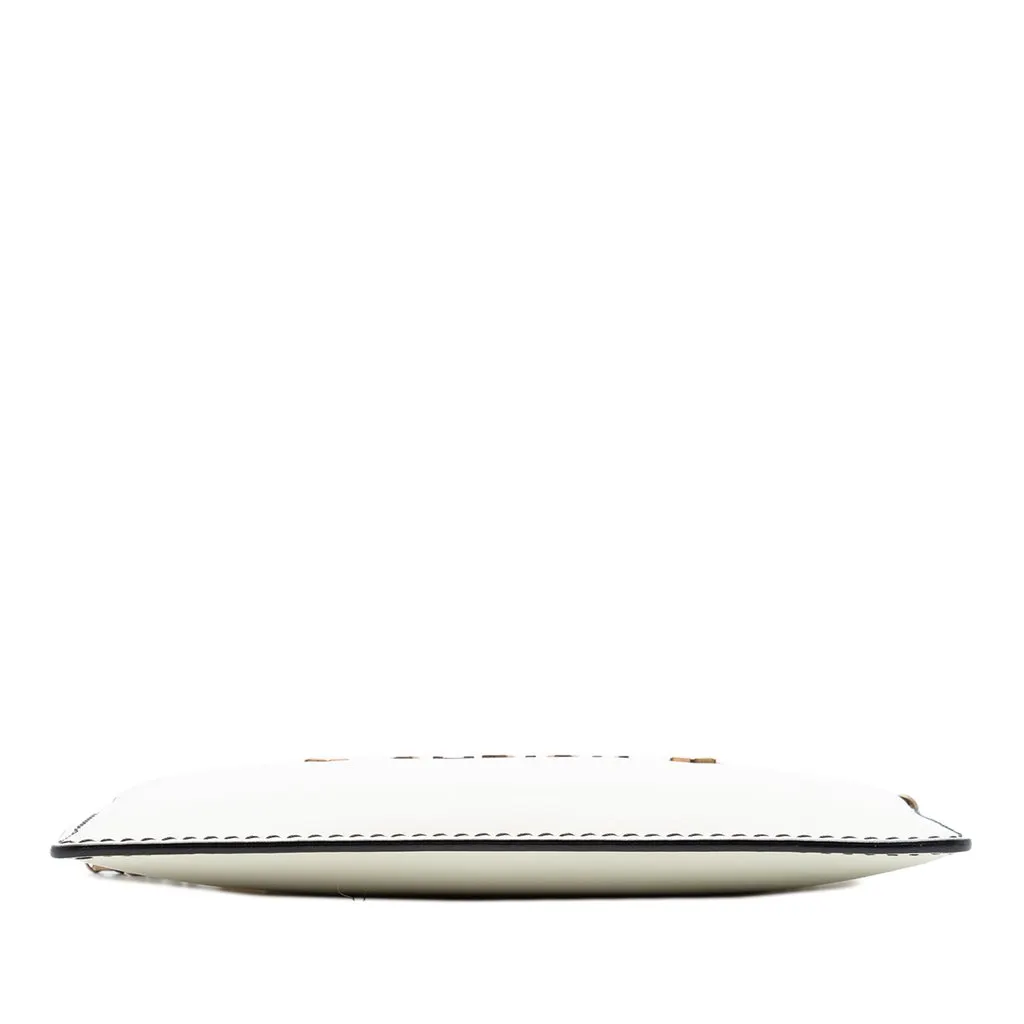 Dior Calfskin JAdior Croisiere Chain Pouch White Leather Very good - Inside View