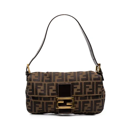 Fendi Zucca Canvas Baguette