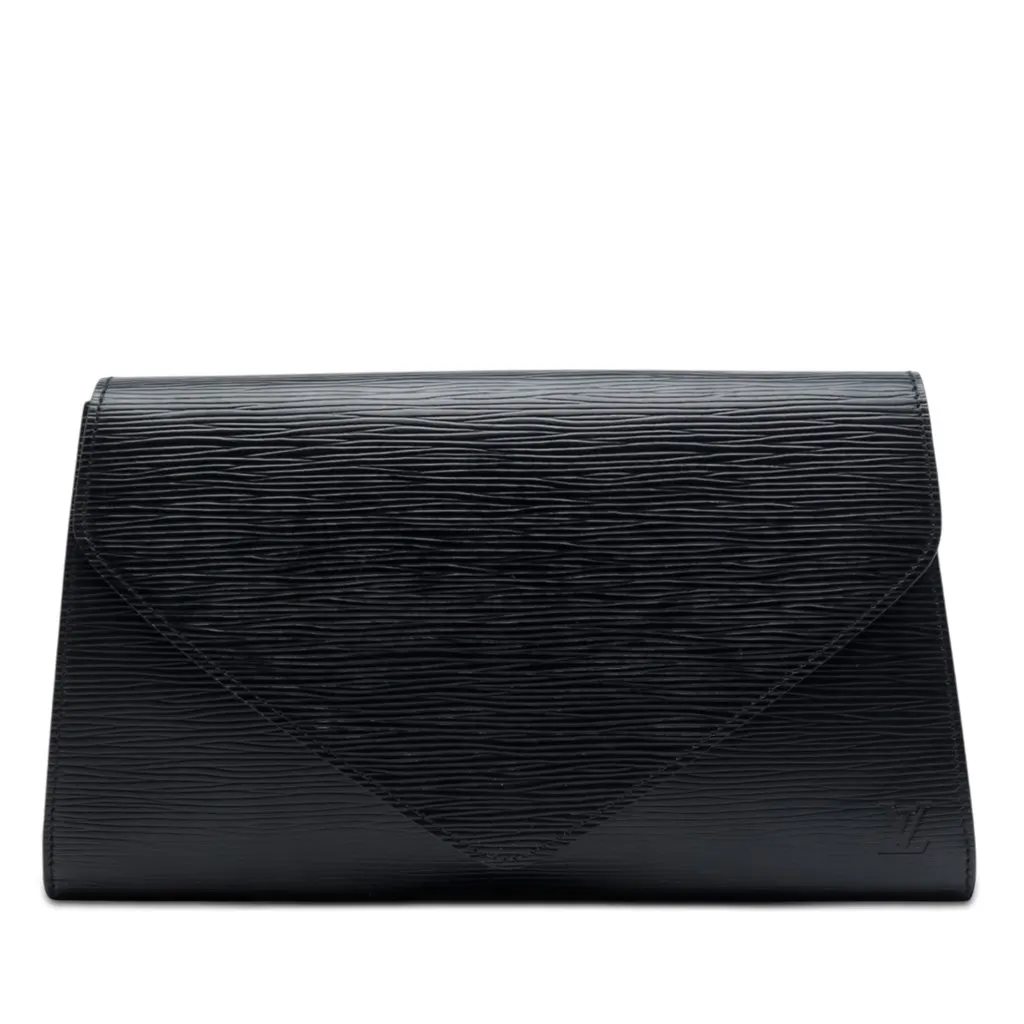 Louis Vuitton Epi Pochette Art Deco Black Leather Very good - Front View