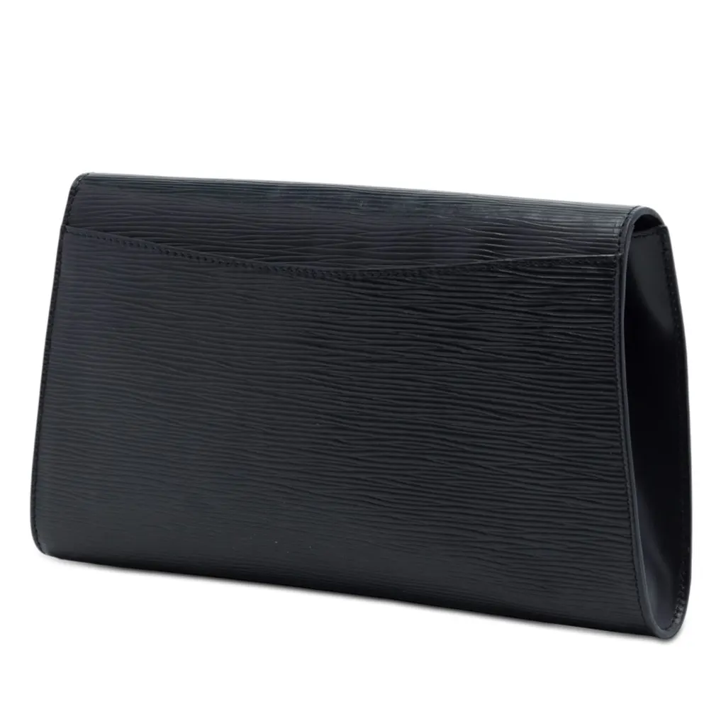Louis Vuitton Epi Pochette Art Deco Black Leather Very good - Back View
