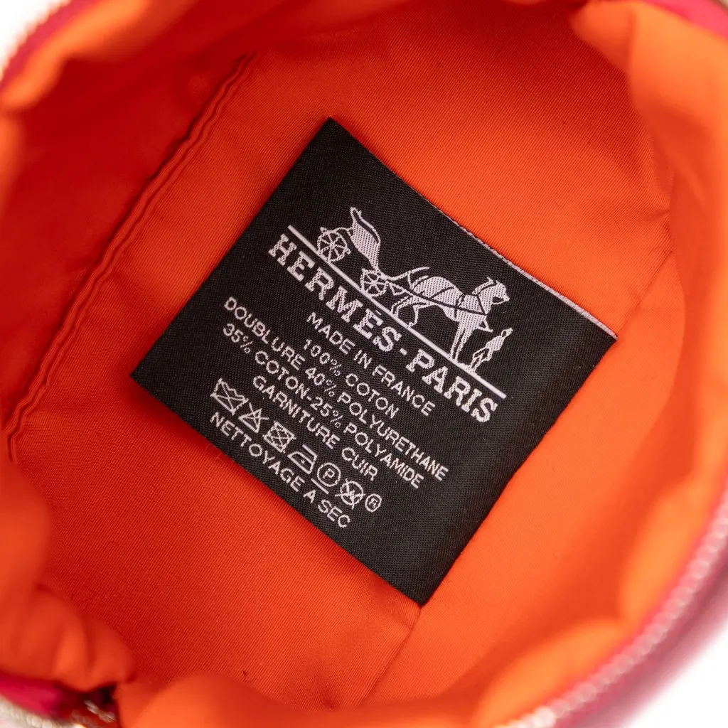 Hermès Mini Mini Canvas Bolide Case Pink Canvas Very good - Box View