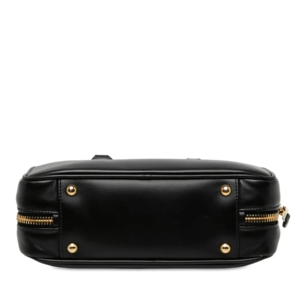 Miu Miu Leather Arcadie Satchel Black Leather Very good - Inside View