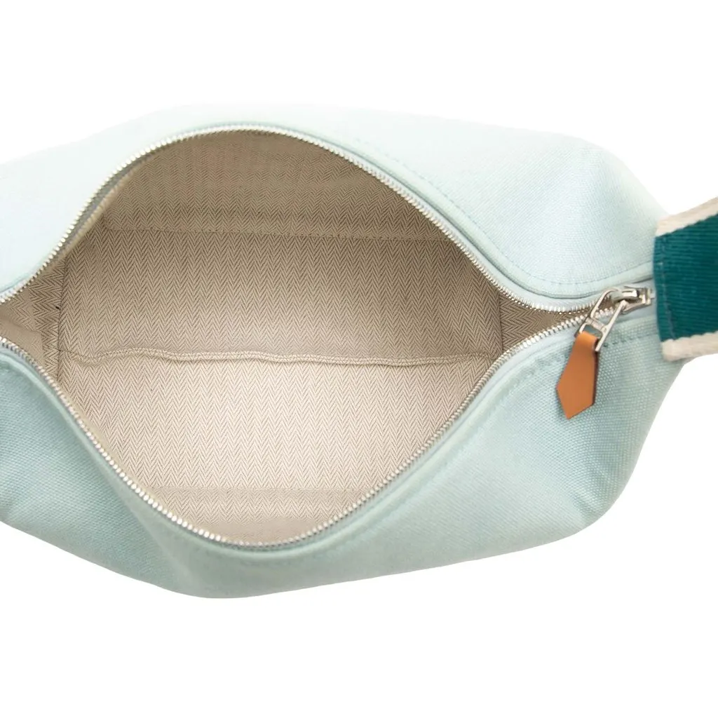 Hermès Small Toile Bride A Brac Case Blue Very good - Model View