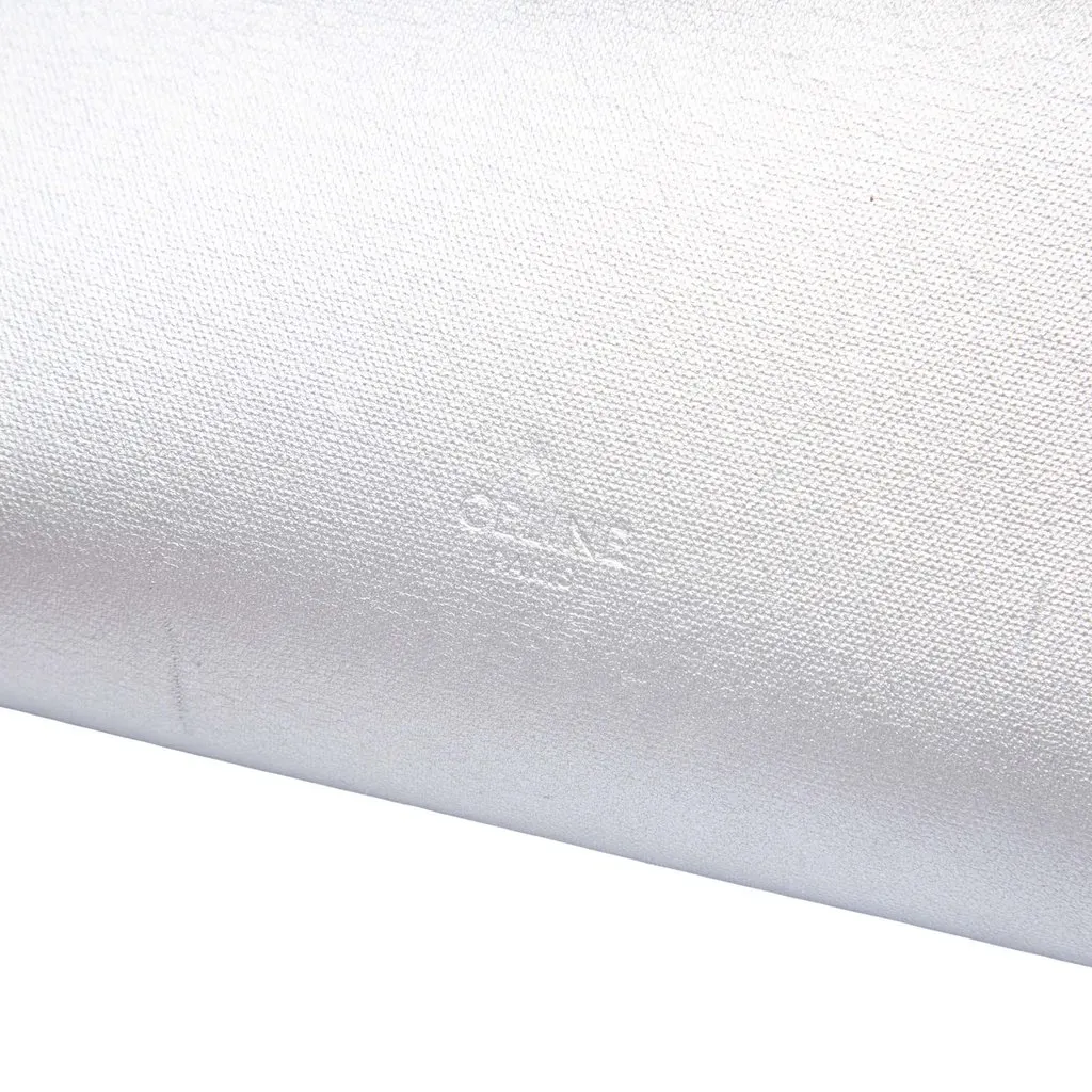 Celine Nano Laminated Calfskin Belt Bag Silver Leather Good - Box View