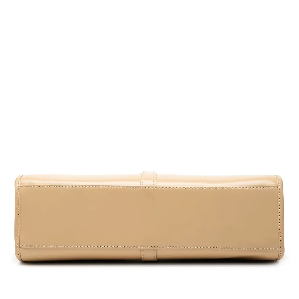 Gucci Calfskin Jackie Bardot Handbag Beige Leather Very good - Inside View
