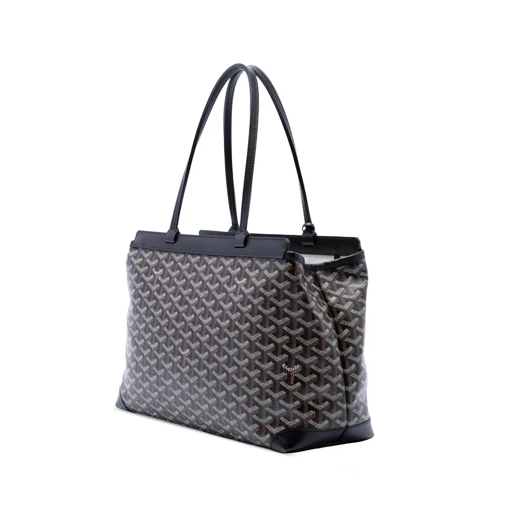 Goyard Goyardine Bellechasse PM Brown Very good - Back View