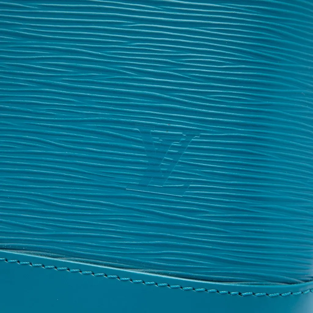Louis Vuitton Epi Alma PM Blue Leather Good - Box View