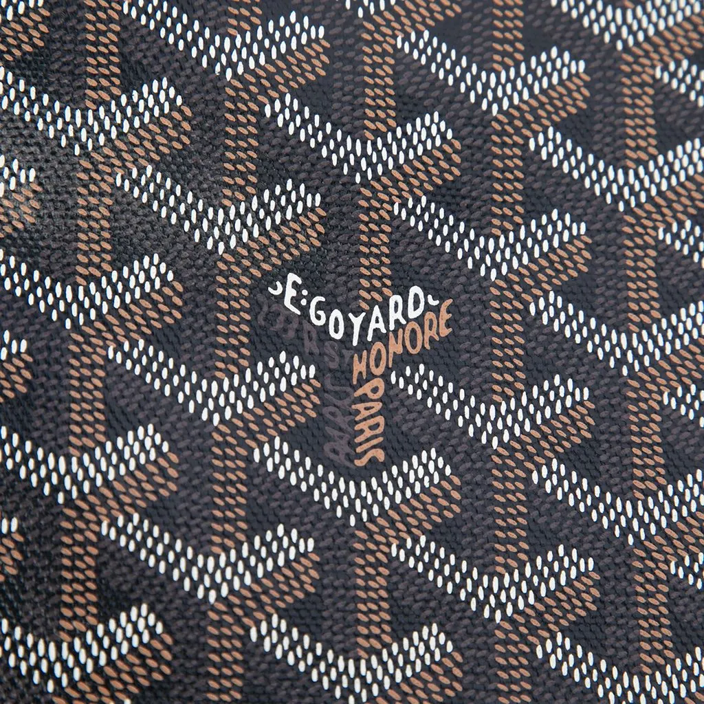 Goyard Goyardine Voltaire III Black Very good - Box View