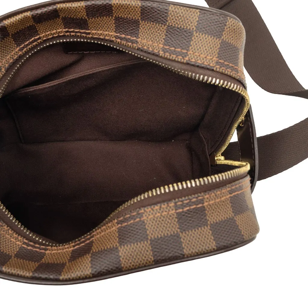 Louis Vuitton Damier Ebene Olav PM Brown Very good - Model View