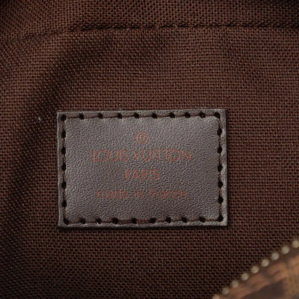 Louis Vuitton Damier Ebene Olav PM Brown Very good - Box View