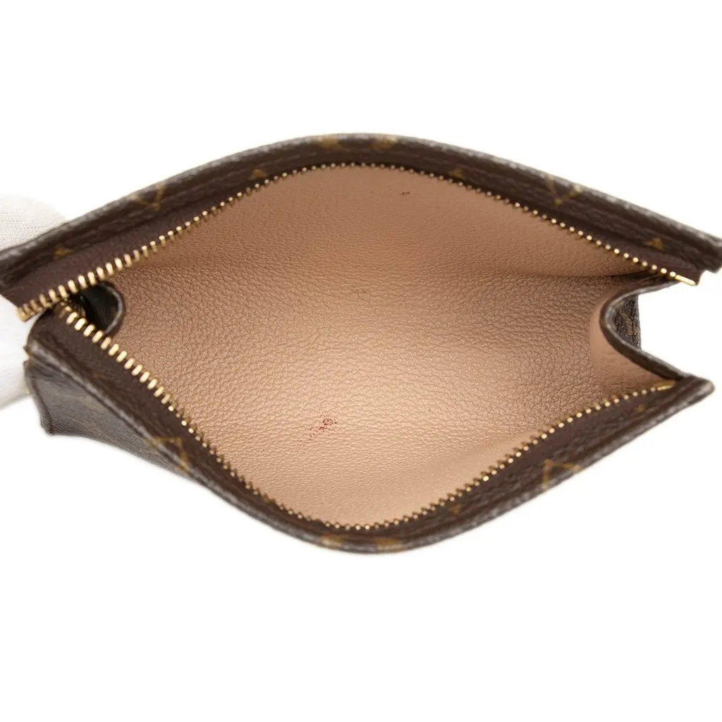 Louis Vuitton Monogram Toiletry Pouch 15 Brown Very good - Model View