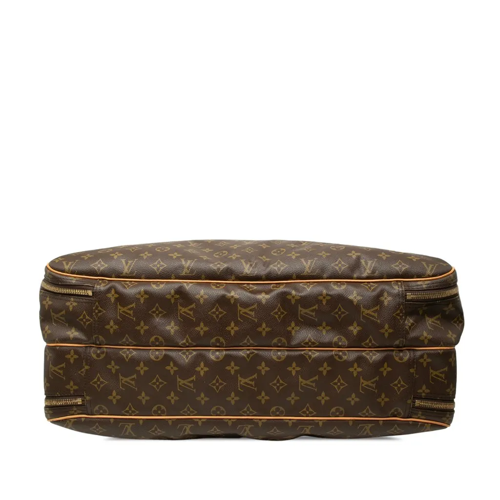 Louis Vuitton Monogram Alize 24 Heures Brown Canvas Good - Inside View