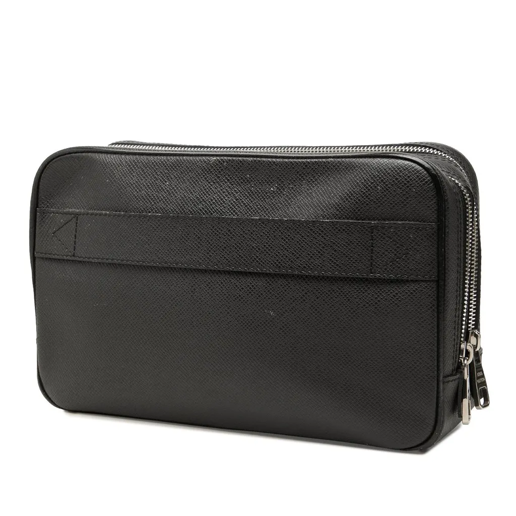 Louis Vuitton Taiga Kasai Black Leather Very good - Back View