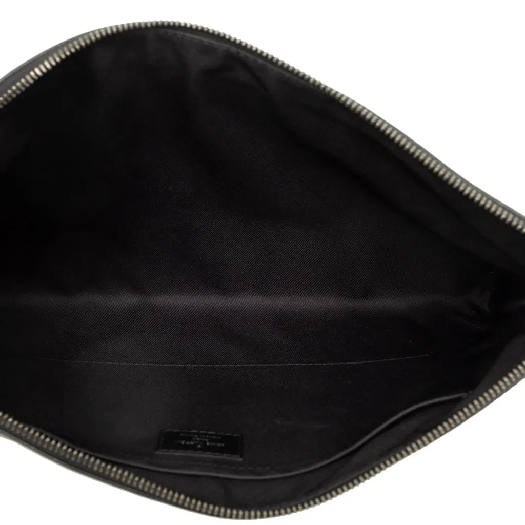 Louis Vuitton Monogram Eclipse Discovery Pochette GM Black Canvas Very good - Model View