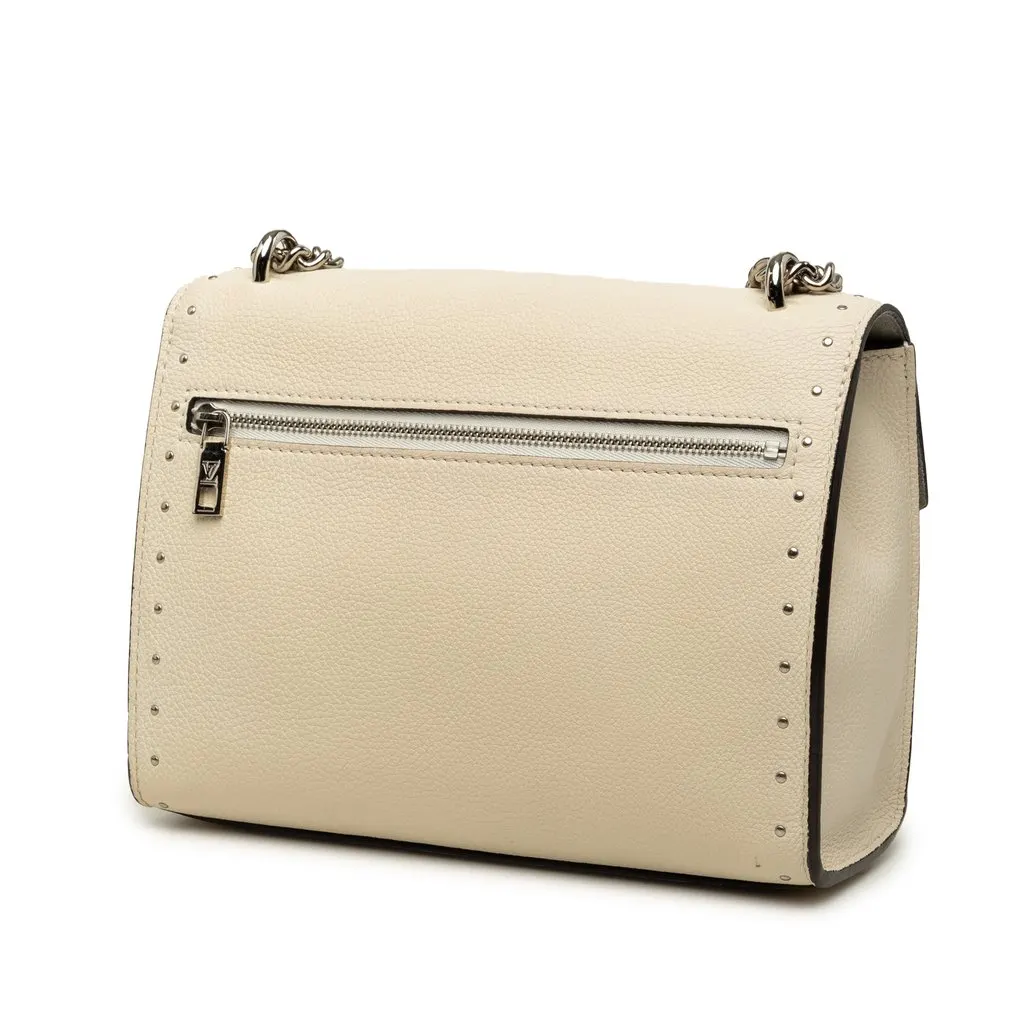 Louis Vuitton MyLockMe Studded BB Beige Leather Very good - Back View