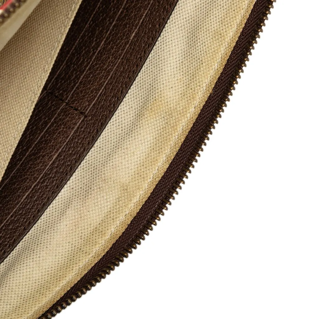 Gucci GG Supreme Courrier Clutch Beige Canvas Very good - Box View