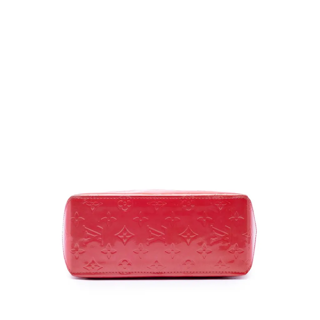 Louis Vuitton Monogram Vernis Reade PM Pink Leather Good - Inside View