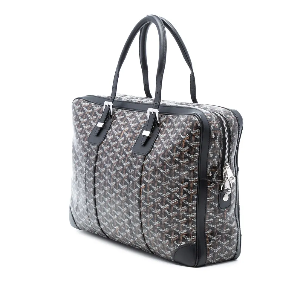 Goyard Goyardine Ambassade MM Black Very good - Back View