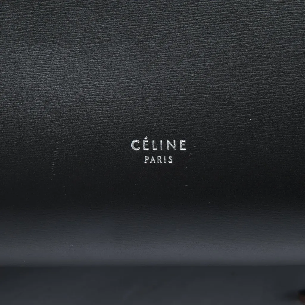 Celine Mini Smooth Calfskin Belt Bag Black Leather Very good - Box View
