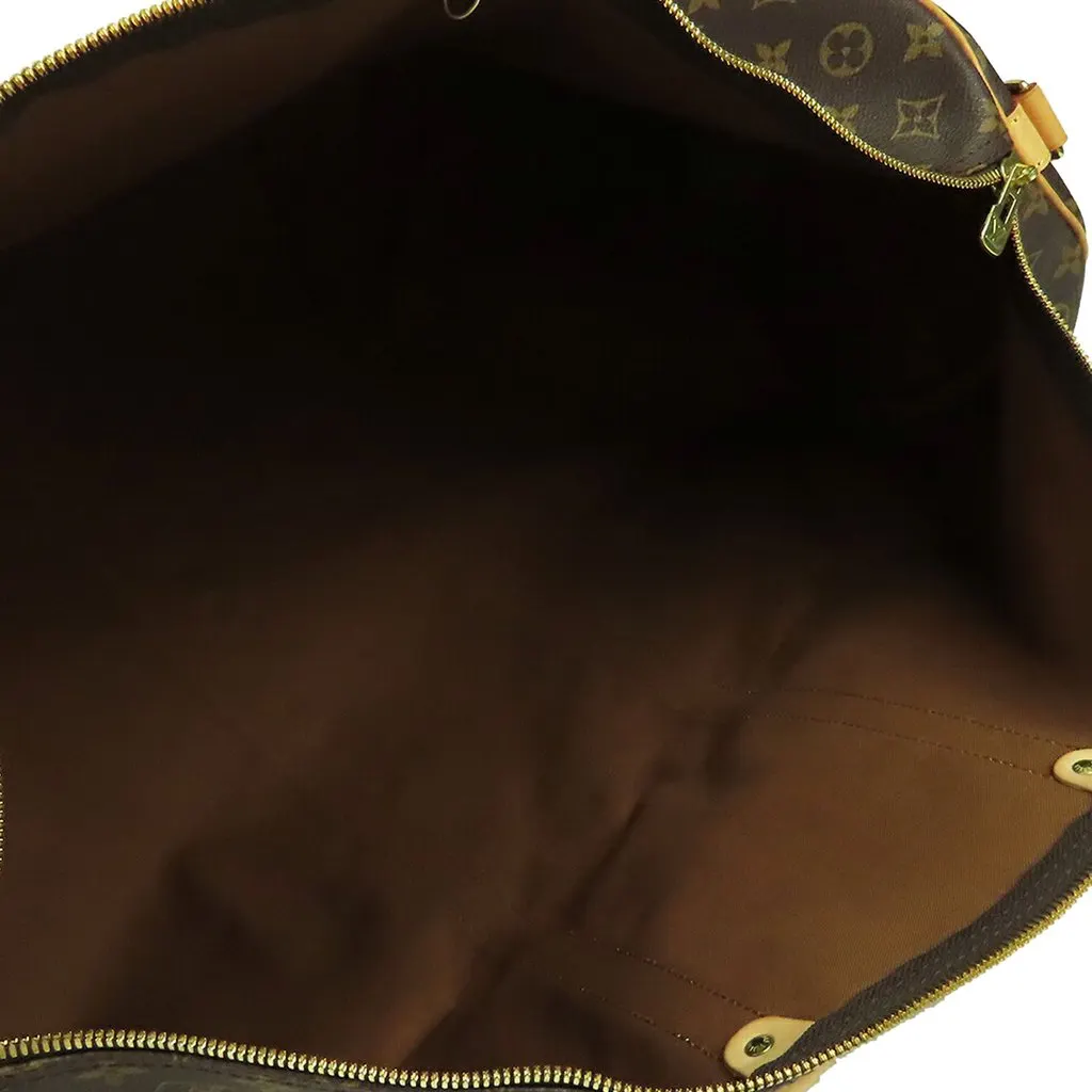 Louis Vuitton Monogram Keepall Bandouliere 60 Brown Very good - Model View