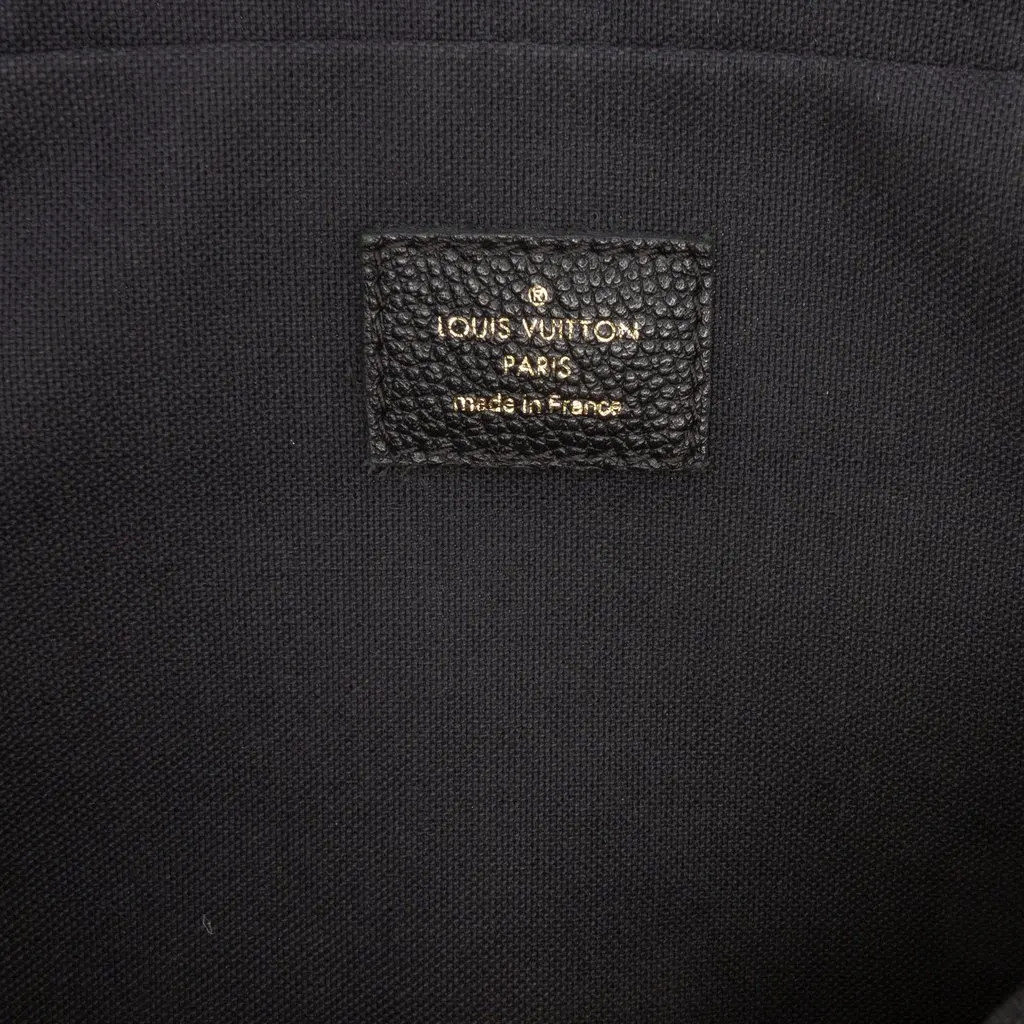 Louis Vuitton Monogram Empreinte Vosges MM Black Leather Very good - Box View