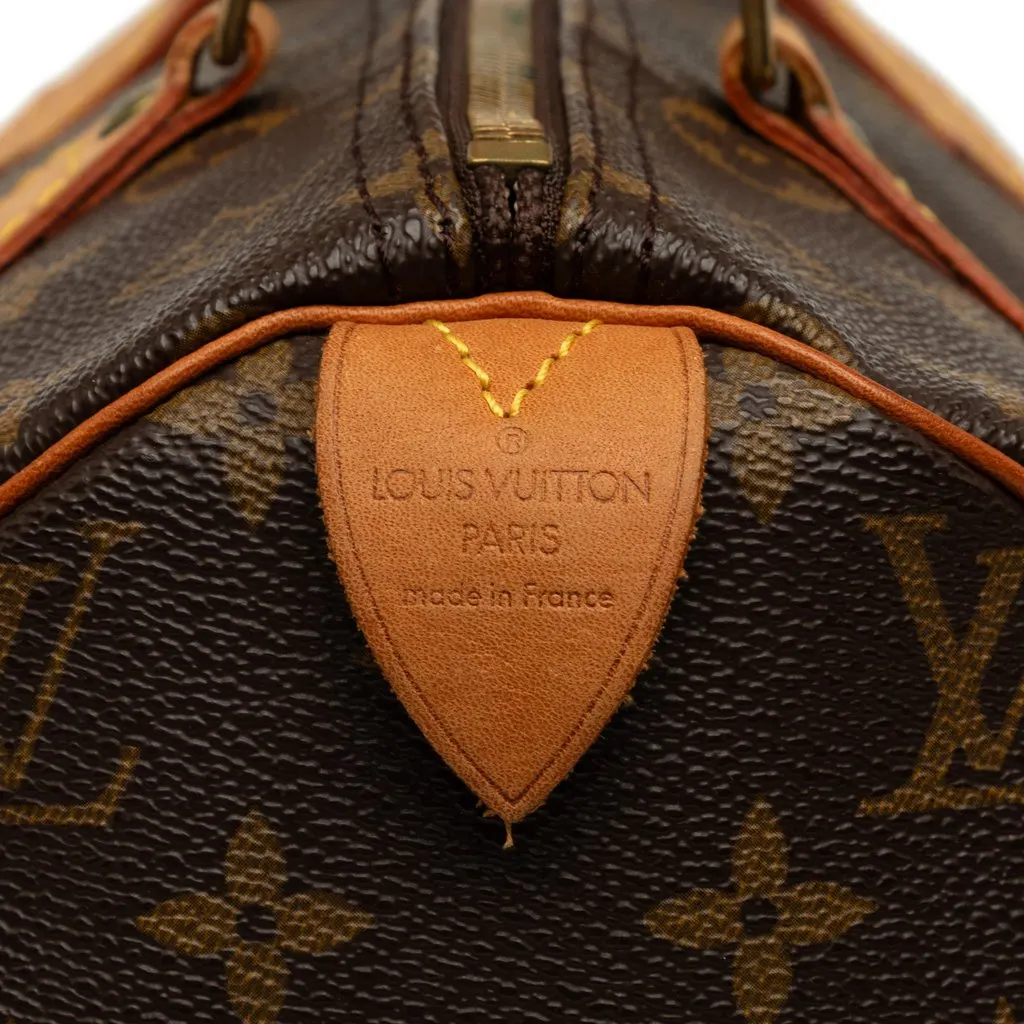 Louis Vuitton Monogram Speedy 30 Brown Canvas Good - Box View