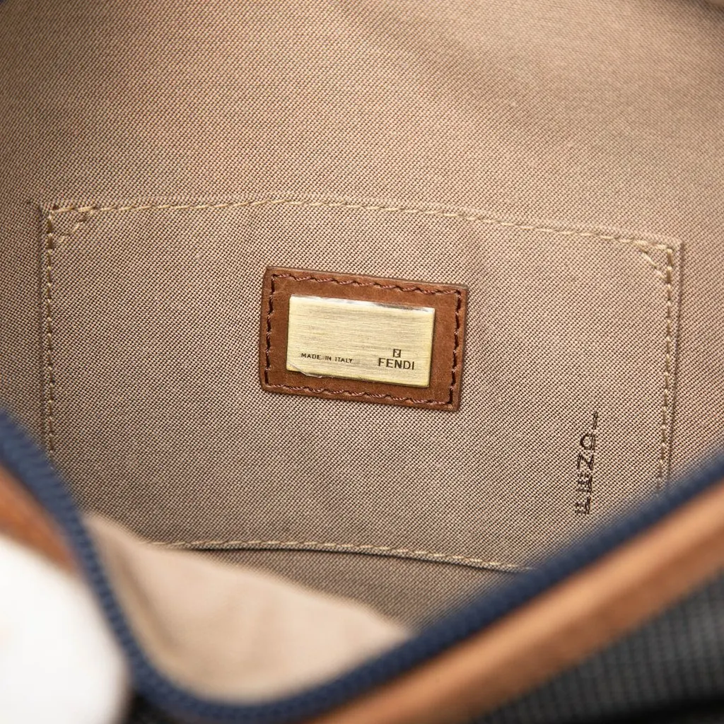 Fendi Denim FF Crossbody Blue Denim Good - Box View
