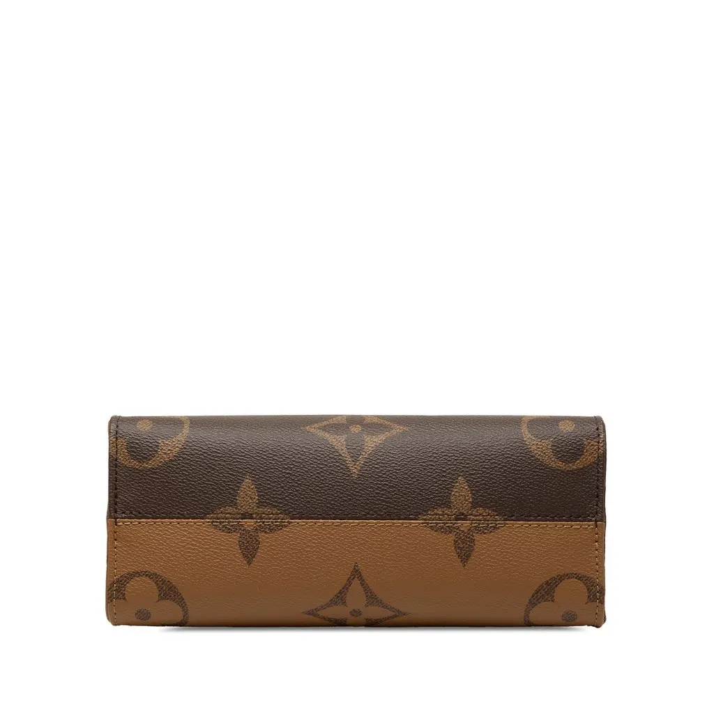 Louis Vuitton Monogram Reverse Giant OnTheGo PM Brown Canvas Very good - Inside View