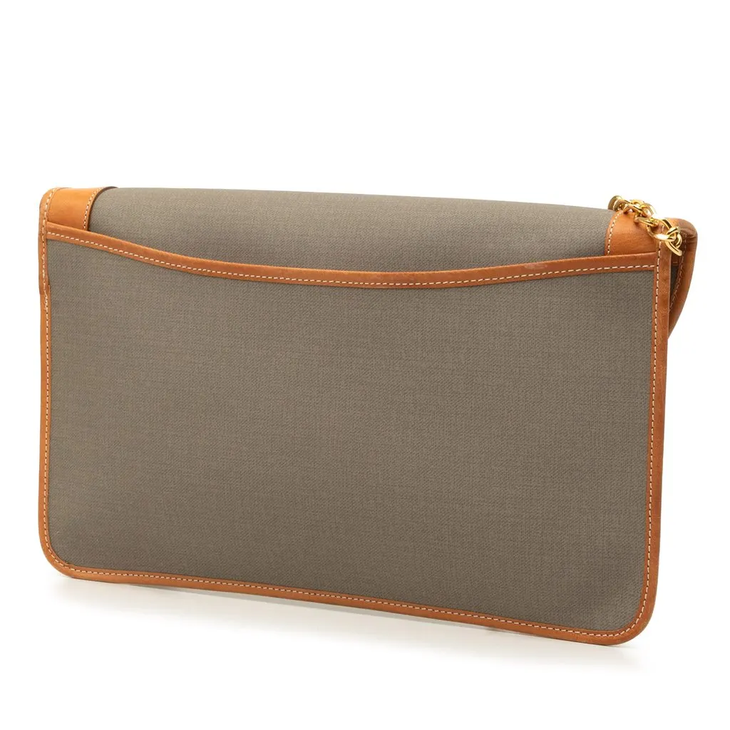 Dior Canvas Chain Shoulder Bag MultiColor Canvas Very good - Back View