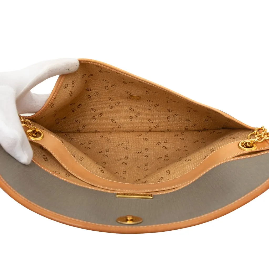Dior Canvas Chain Shoulder Bag MultiColor Canvas Very good - Model View