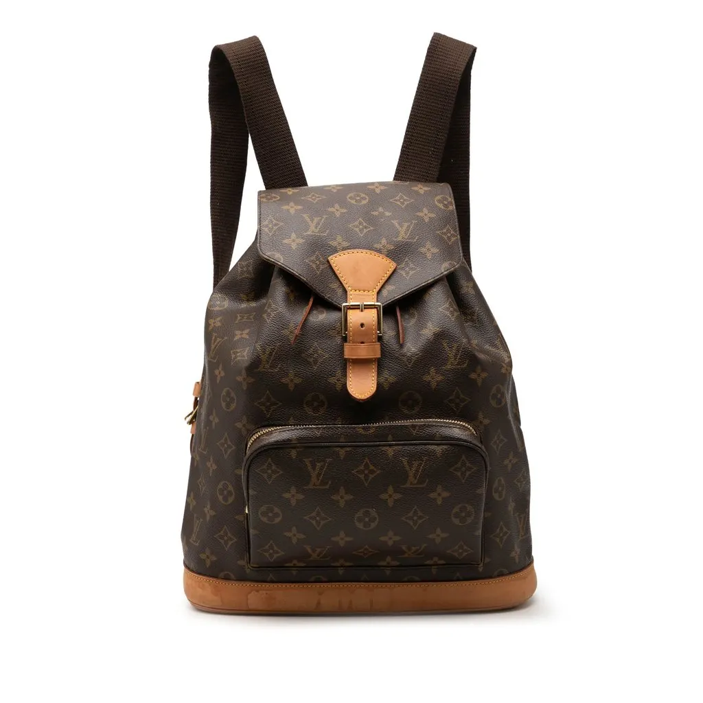 Louis Vuitton Monogram Montsouris GM Brown Very good - Front View