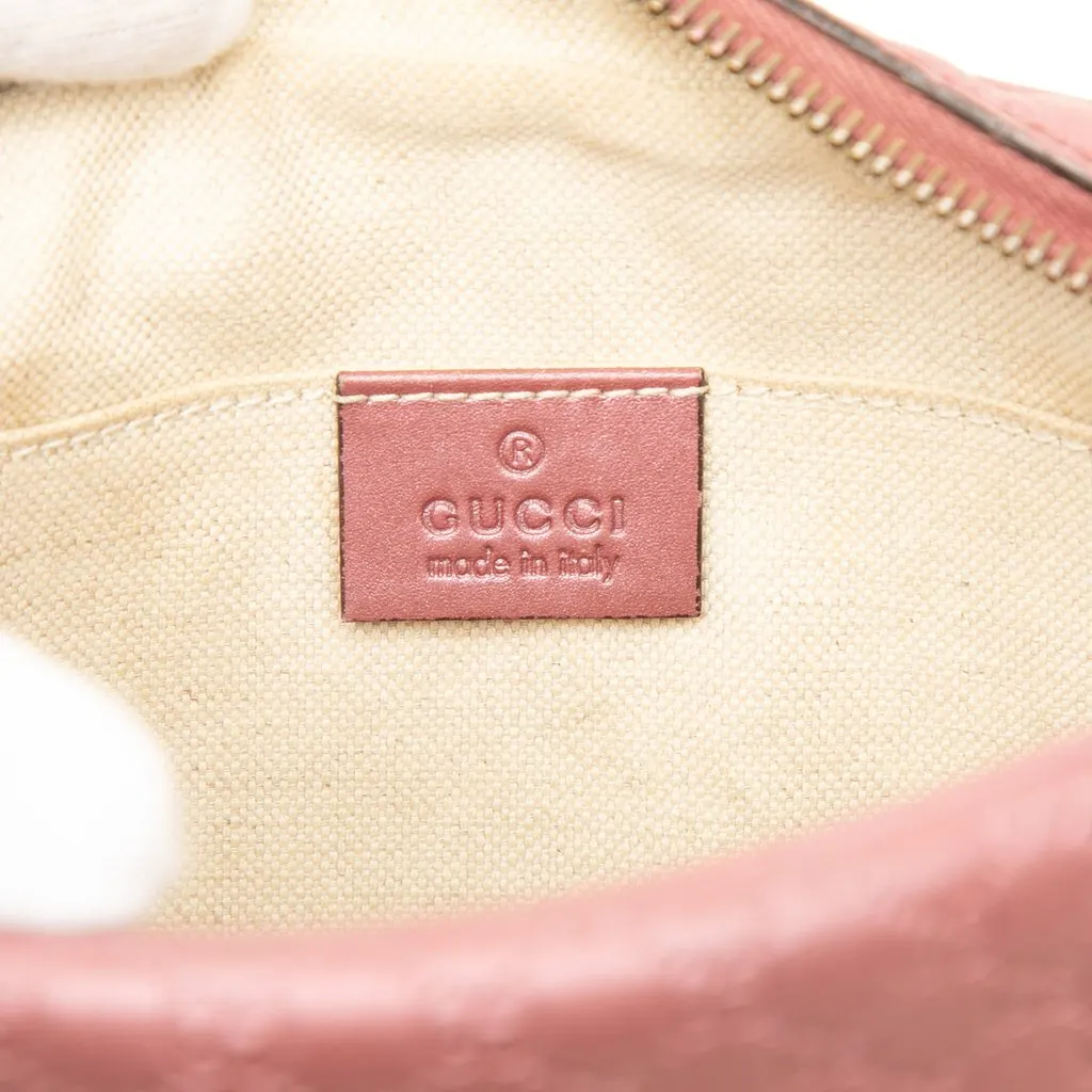 Gucci Metallic Microguccissima Sunshine Disco Camera Bag Pink Leather Good - Box View
