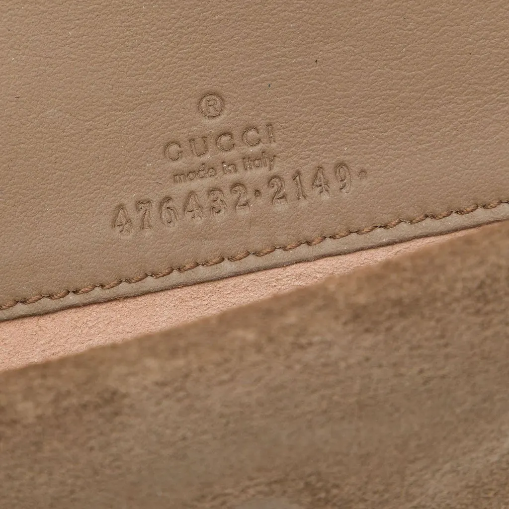 Gucci Mini GG Supreme Dionysus Crossbody Beige Canvas Very good - Box View