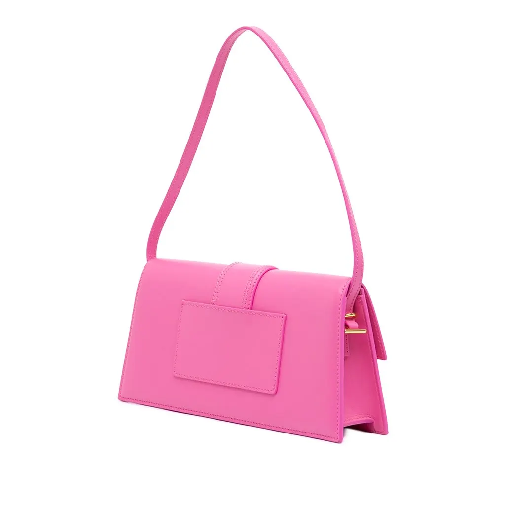 Jacquemus Leather Le Bambino Long Pink Leather Very good - Back View