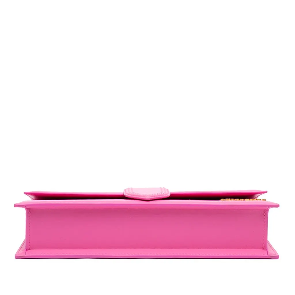 Jacquemus Leather Le Bambino Long Pink Leather Very good - Inside View