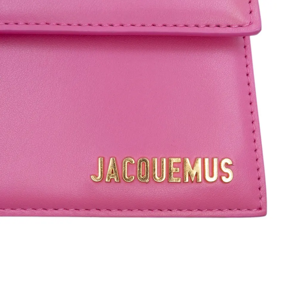 Jacquemus Leather Le Bambino Long Pink Leather Very good - Box View