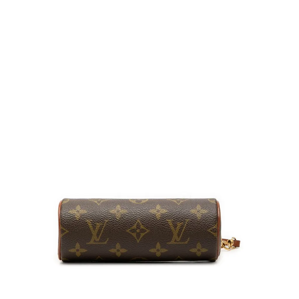 Louis Vuitton Monogram Papillon Pochette Brown Very good - Inside View