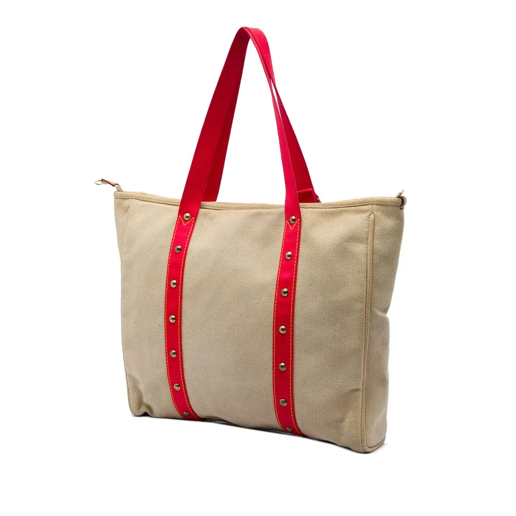 Louis Vuitton Antigua Cabas GM Beige Canvas Very good - Back View