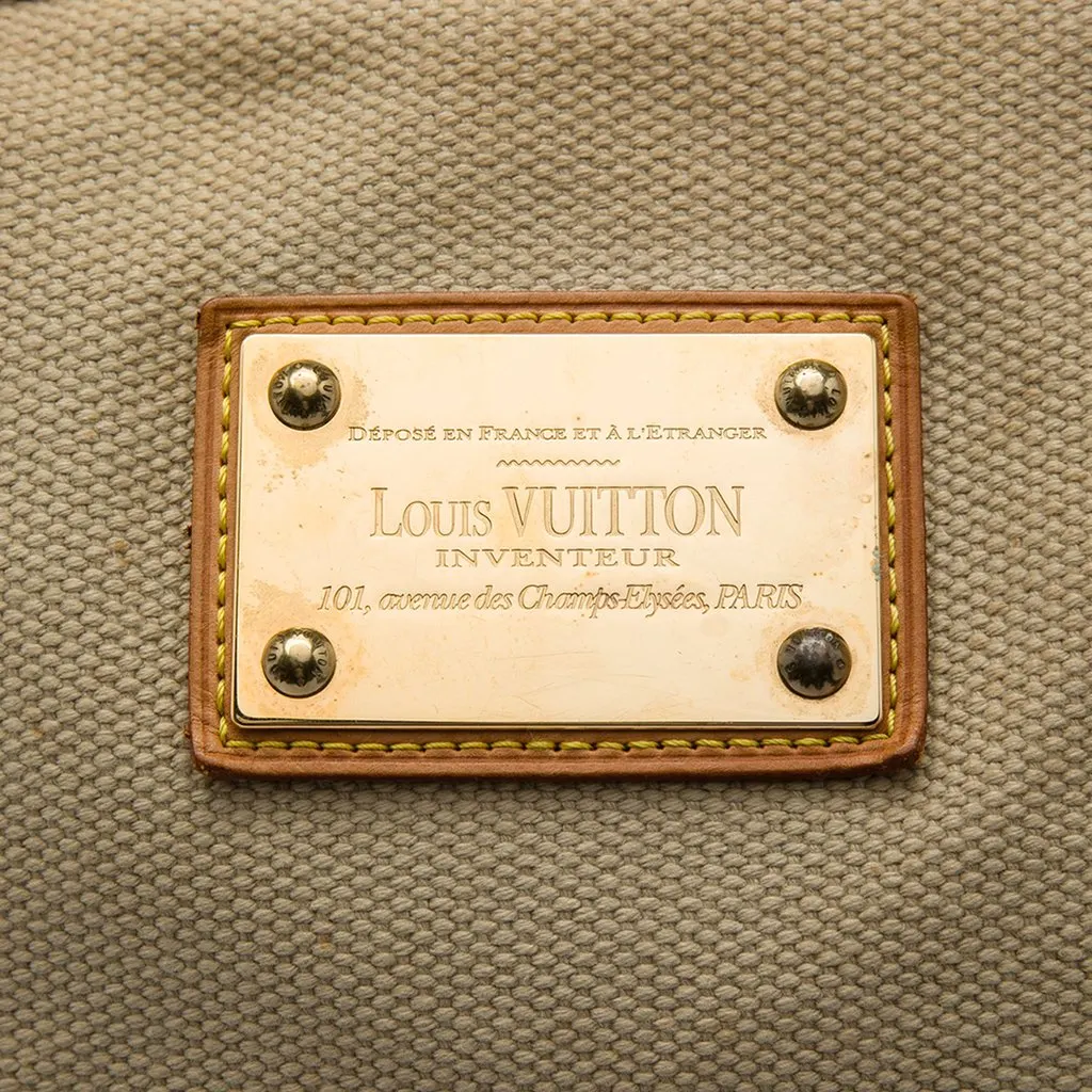 Louis Vuitton Antigua Cabas GM Beige Canvas Very good - Box View