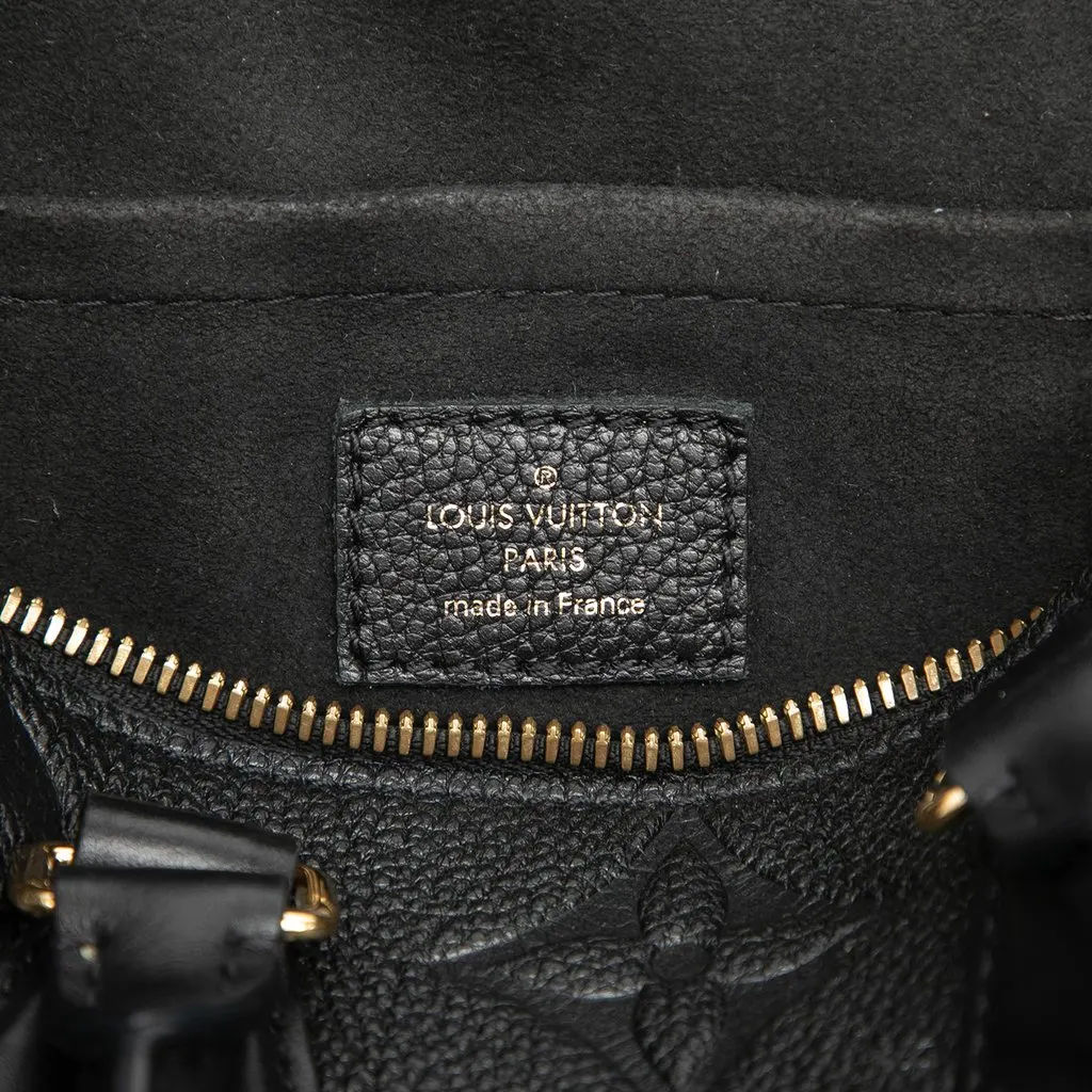 Louis Vuitton Monogram Giant Empreinte Speedy Bandouliere 20 Black Leather Very good - Box View