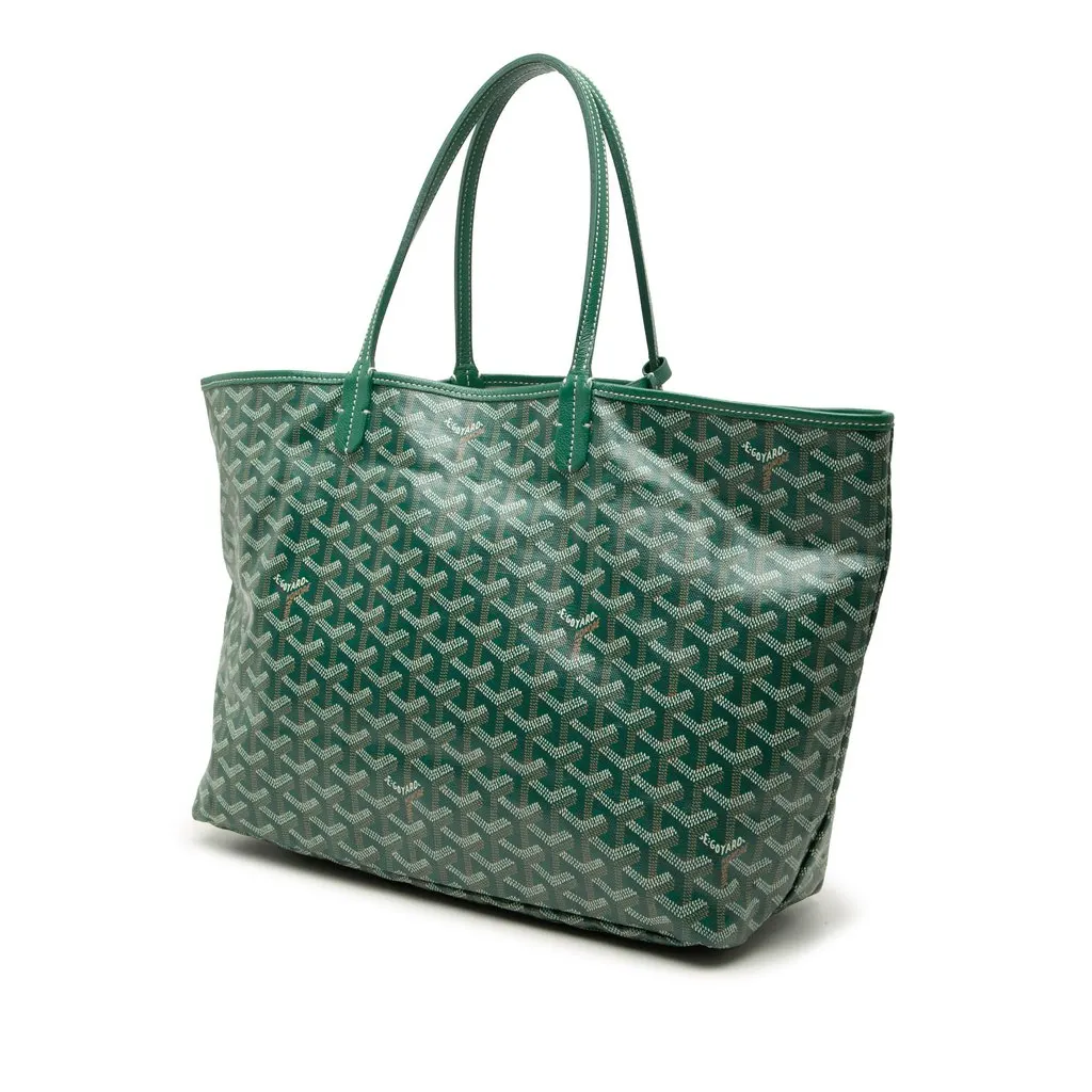 Goyard Goyardine Saint Louis PM Green Very good - Back View