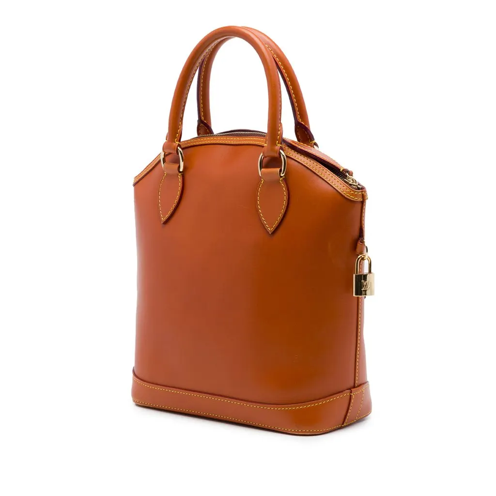 Louis Vuitton Nomade Lockit Vertical Brown Leather Very good - Back View