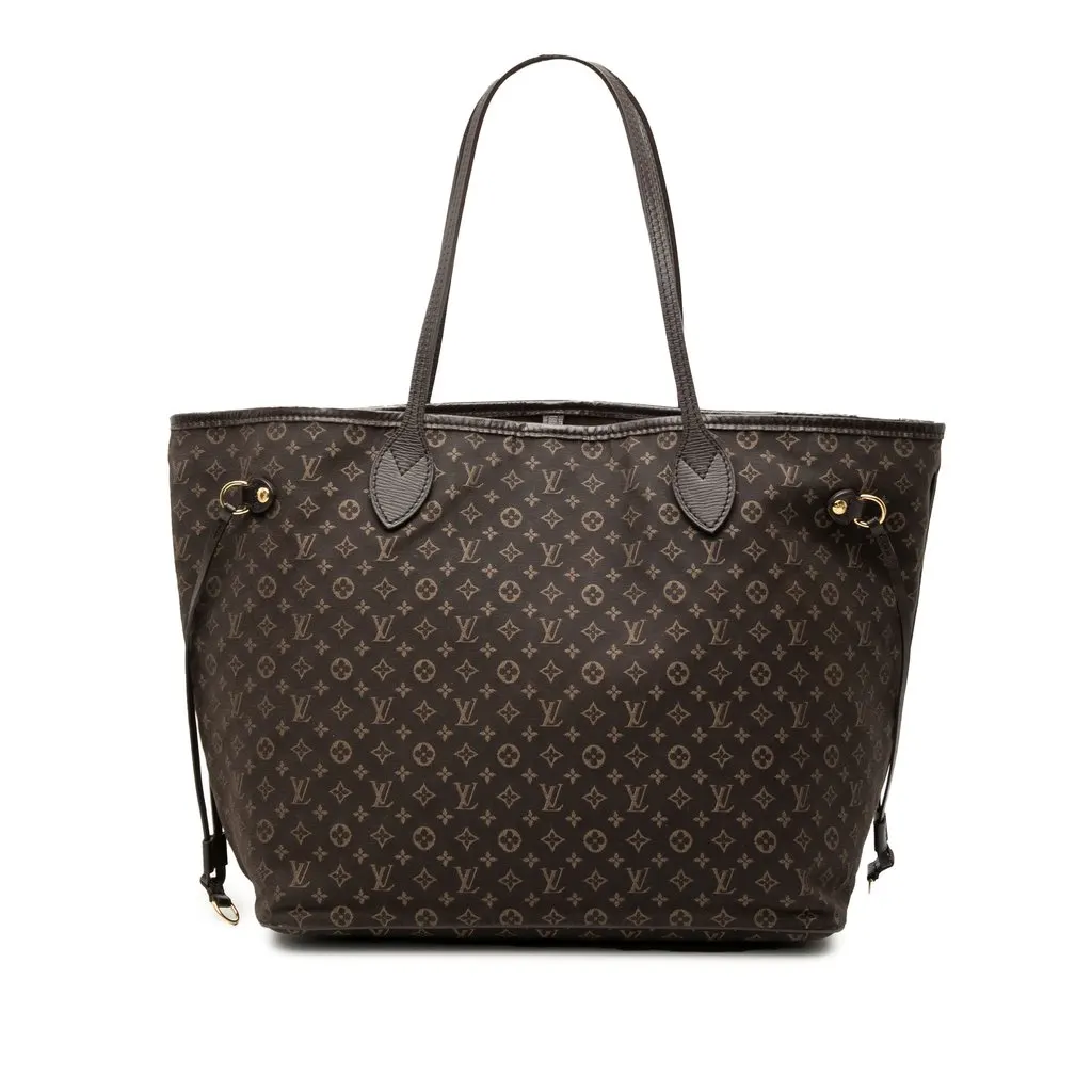 Louis Vuitton Monogram Idylle Neverfull MM Brown Very good - Front View