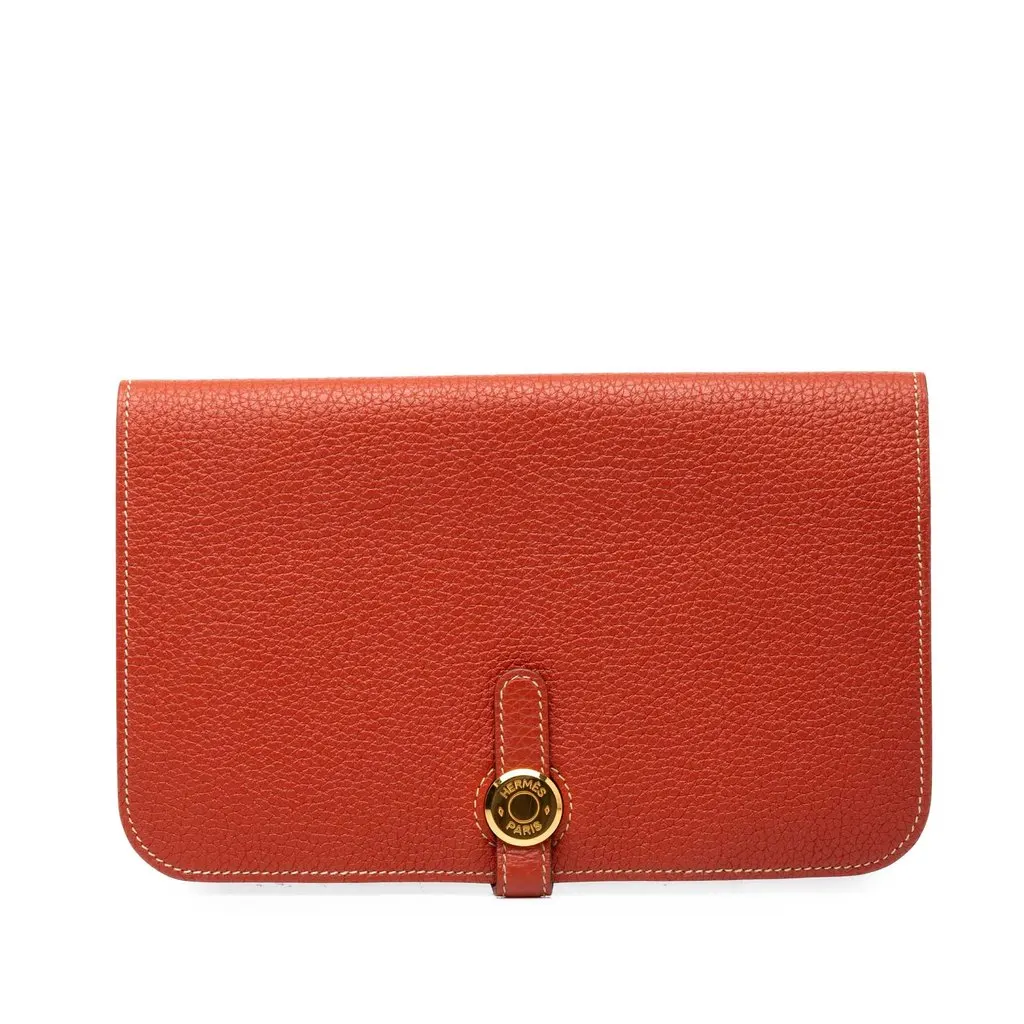 Hermès Togo Dogon Duo Wallet GM
