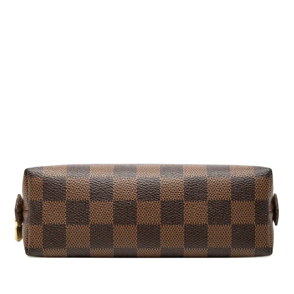 Louis Vuitton Damier Ebene Cosmetic Pouch PM Brown Very good - Inside View